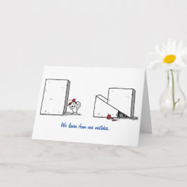 BEELDHOUWER OOPS! door Jeff Willis Art Kaart