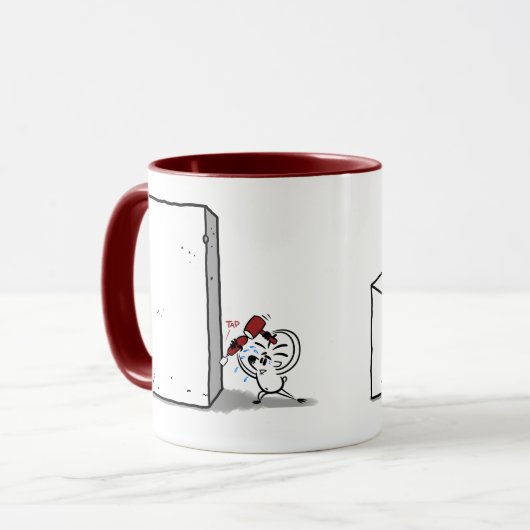 BEELDHOUWER OOPS! door Jeff Willis Art Mok (Voorkant links)