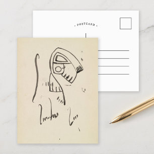 Beeldhouwkunst Henri Gaudier-Brzeska   Briefkaart