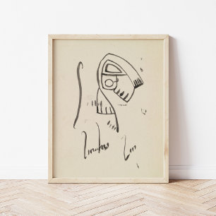 Beeldhouwkunst Henri Gaudier-Brzeska   Poster