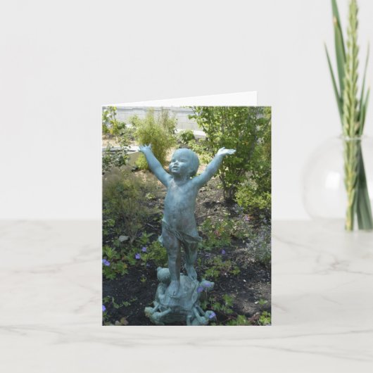 Beeldhouwwerk bij Phipps Serre, Pittsburgh Kaart (Voorkant)