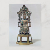 Beeldje van Boeddha in meditatie, Tang Briefkaart (Voorkant)