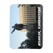 Beeldje van de Bisjkek-Sovjet-Lenin - Kirgizië Magneet (Verticaal)