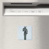 beeldje van de godin Bastet Magneet (Insitu (Vaatwasser))