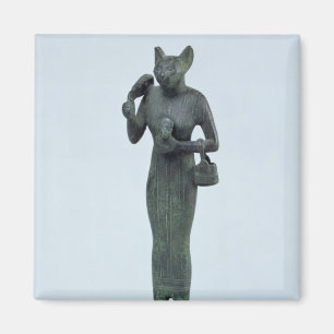 beeldje van de godin Bastet Magneet