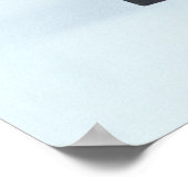 beeldje van de godin Bastet Poster (Hoek)