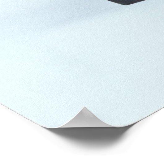 beeldje van de godin Bastet Poster (Hoek)