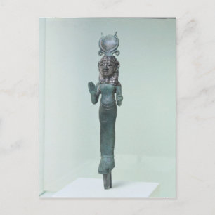 Beeldje van een Fenicische godin Briefkaart