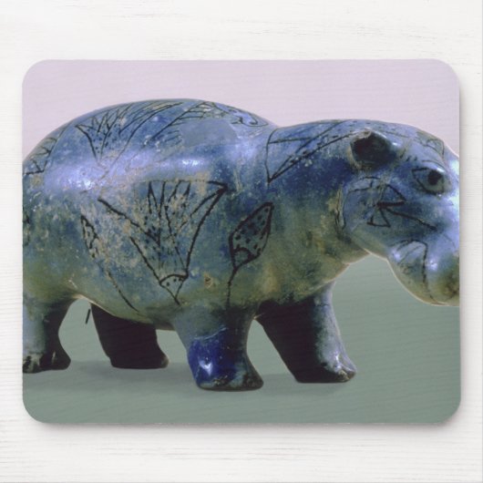 beeldje van een hippopotamus muismat (Voorkant)