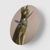 beeldje van een kat die de godin Bastet vertegenwo Ronde Klok (Hoek)