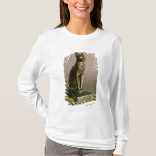 beeldje van een kat die de godin Bastet vertegenwo T-shirt