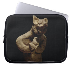 Beeldje van een lionverwarmde demon, mesopotamie,  laptop sleeve