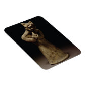 Beeldje van een lionverwarmde demon, mesopotamie,  magneet (Rechterzijde)