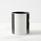 Beeldje van een lionverwarmde demon, mesopotamie,  mok (Midden)