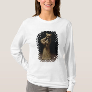Beeldje van een lionverwarmde demon, mesopotamie,  t-shirt