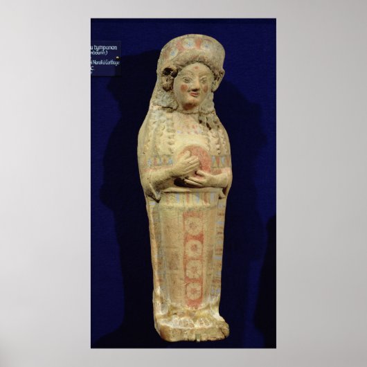 beeldje van een muzikant poster (Voorkant)