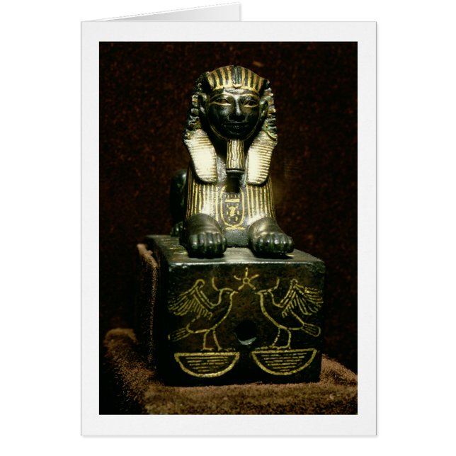 Beeldje van een neushoorn van King Tuthmosis III,  (Voorkant)