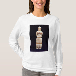 Beeldje van een vrouw, begin 4e millennium BC T-shirt