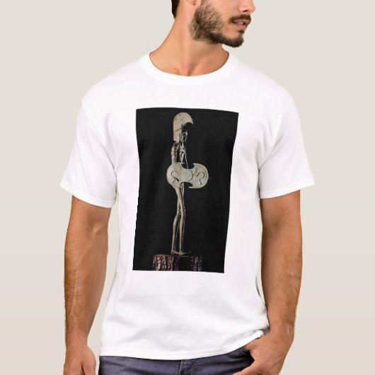 Beeldje van een Warrior, Etruscan T-shirt (Voorkant)