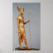 Beeldje van koning met rode kroon van poster (Voorkant)