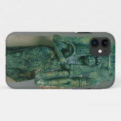 Beeldje van koningin Tiye, echtgenote van Amenophi Case-Mate iPhone Case (Achterkant (horizontaal))