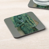 Beeldje van koningin Tiye, echtgenote van Amenophi Drankjes Onderzetter (Linkerzijde)