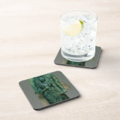 Beeldje van koningin Tiye, echtgenote van Amenophi Drankjes Onderzetter (Rechterzijde)