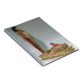 Beeldje van Osiris van Iahmes (geschilderd hout) Notitieboek (Rechterzijde)