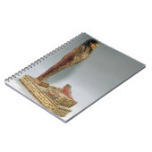Beeldje van Osiris van Iahmes (geschilderd hout) Notitieboek (Linkerzijde)