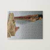 Beeldje van Osiris van Iahmes (geverfd hout) Legpuzzel (Horizontaal)