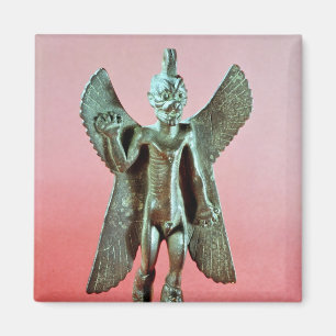 Beeldje van Pazuzu, een Assyrische winddemon Magneet