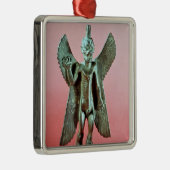 Beeldje van Pazuzu, een Assyrische winddemon Metalen Ornament (Rechts)