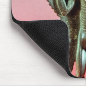 Beeldje van Pazuzu, een Assyrische winddemon Muismat (Hoek)