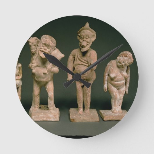 Beeldjes van acteurs en van actrices, Hellenistisc Ronde Klok (Voorkant)