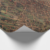  beeldkaart van Los Angeles (1891) Cadeaupapier (Hoek)