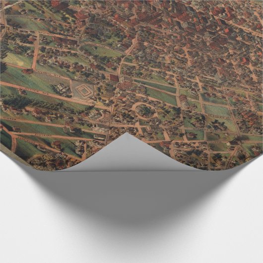  beeldkaart van Los Angeles (1891) Cadeaupapier (Hoek)