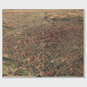  beeldkaart van Los Angeles (1891) Cadeaupapier (Vlak)