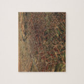  beeldkaart van Los Angeles (1891) Legpuzzel (Verticaal)