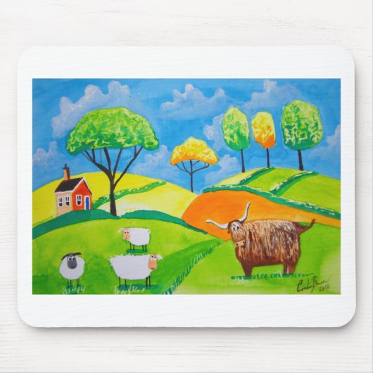 BEELDKEUW FOLK PAINTING MUISMAT (Voorkant)