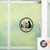BEELDKRACHT & INTUÏTIE Botsen Ramenstickers Raamsticker (Huis)