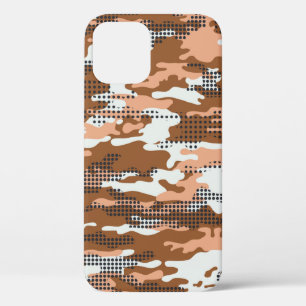 Beeldpapier voor camouflage met polkadots abstract Case-Mate iPhone case