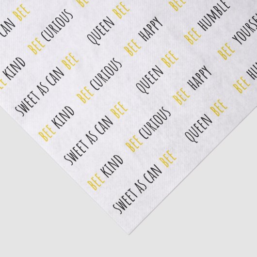 Beeldpapier voor fijne bijen tissuepapier (Detail)