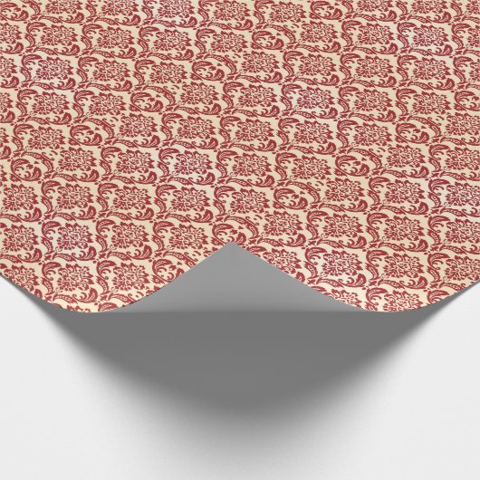 Beeldpapier voor het Damaspatroon Cadeaupapier (Hoek)