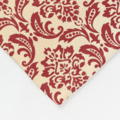 Beeldpapier voor het Damaspatroon Fleece Deken (Hoek)