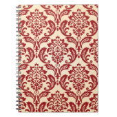 Beeldpapier voor het Damaspatroon Notitieboek (Voorkant)