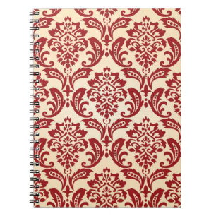 Beeldpapier voor het Damaspatroon Notitieboek