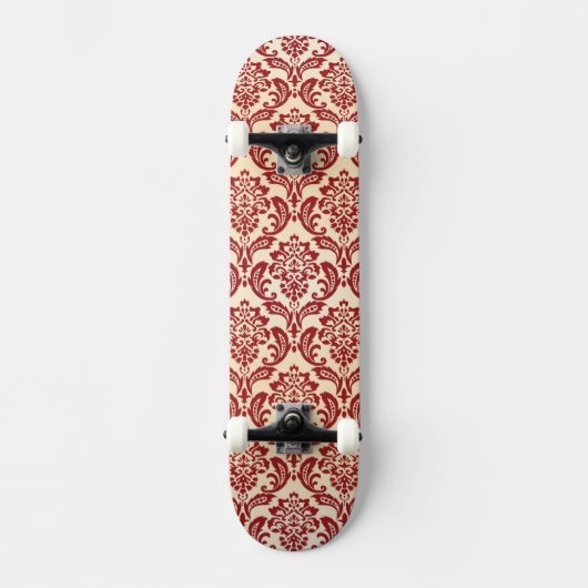 Beeldpapier voor het Damaspatroon Persoonlijk Skateboard (Voorkant)