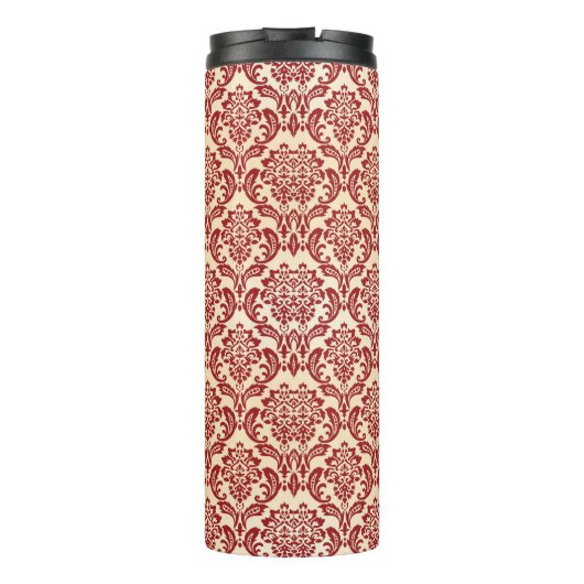Beeldpapier voor het Damaspatroon Thermosbeker (Achterkant)
