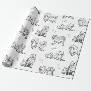 Beeldpatroon Cadeaupapier