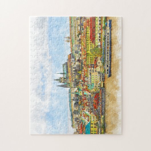 Beeldrijke Romance Legpuzzel (Verticaal)